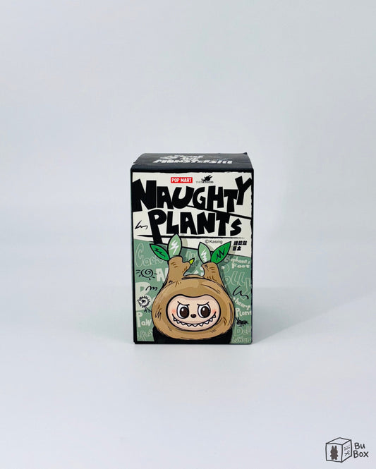 THE MONSTERS Labubu Naughty Plants Series Single Box (1 Blind Box) featuring a collectible Labubu character figure from the Naughty Plants series, perfect for fans of Labubu and THE MONSTERS.