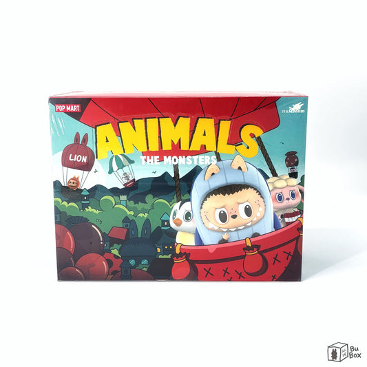 THE MONSTERS Labubu Animals Series Figures Sealed Case (12 Blind Boxes) featuring a collection of Labubu character figures from the Animals series, perfect for collectors and Labubu fans.