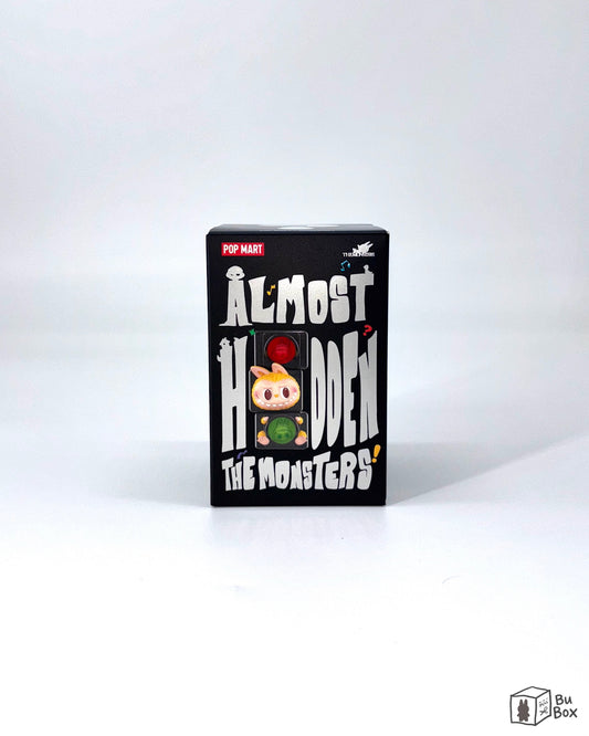 THE MONSTERS Labubu Almost Hidden Series Figures Single Box (1 Blind Box) featuring a collectible Labubu character figure from the Almost Hidden series, perfect for collectors and Labubu fans looking for a unique addition to their collection.