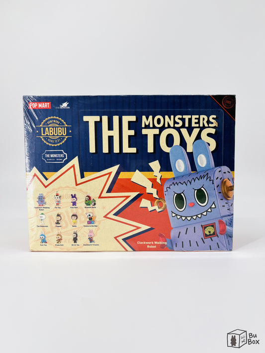 Labubu THE MONSTERS Toys Series Figures Sealed Case (12 Blind Boxes), featuring a variety of collectible Vinyl Face figures with vibrant designs and playful expressions.