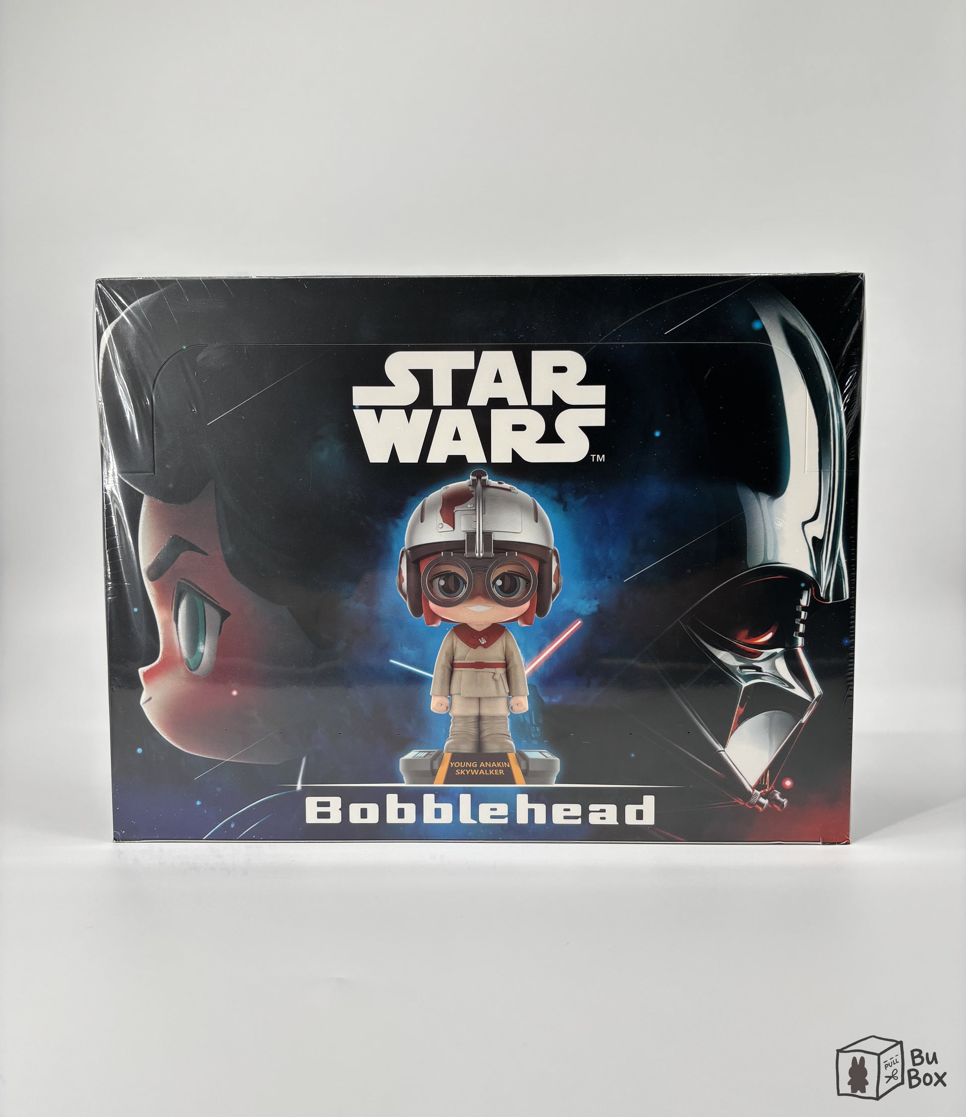 Star Wars, figure, pop mart, blind box, bobblehead figure, sealed case, 12 blind boxes, collectible toy, Star Wars characters, vinyl figure, movie merchandise