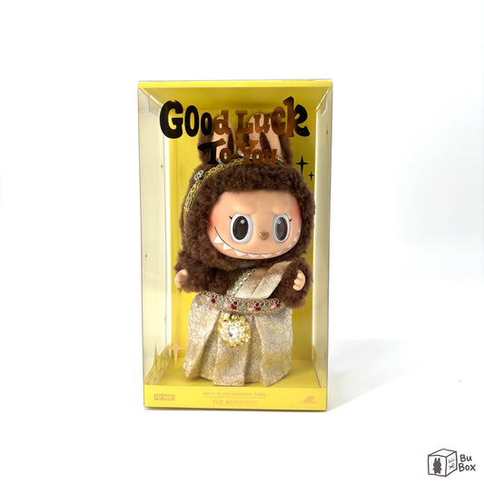 Pop Mart, Labubu, The Monsters, GOOD LUCK TO YOU, vinyl plush doll pendant, collectible accessory, lucky charm, playful design, Thai exclusive, Thai , pendant