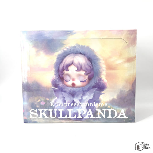 Pop Mart, SKULLPANDA, L’impressionnisme Series, plush doll, sealed case, blind box, collectible toy, impressionist design, artistic theme, pendants, keyring