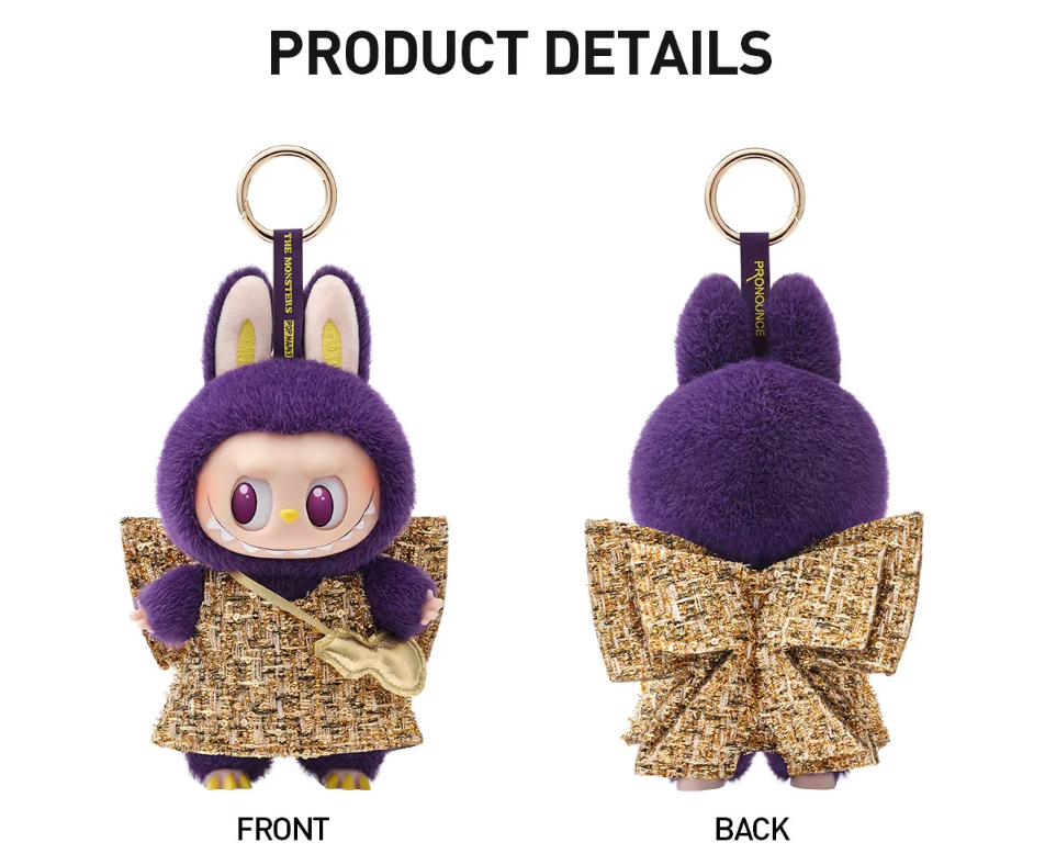 Labubu x Pronounce WINGS OF FORTUNE Vinyl Plush Hanging Card