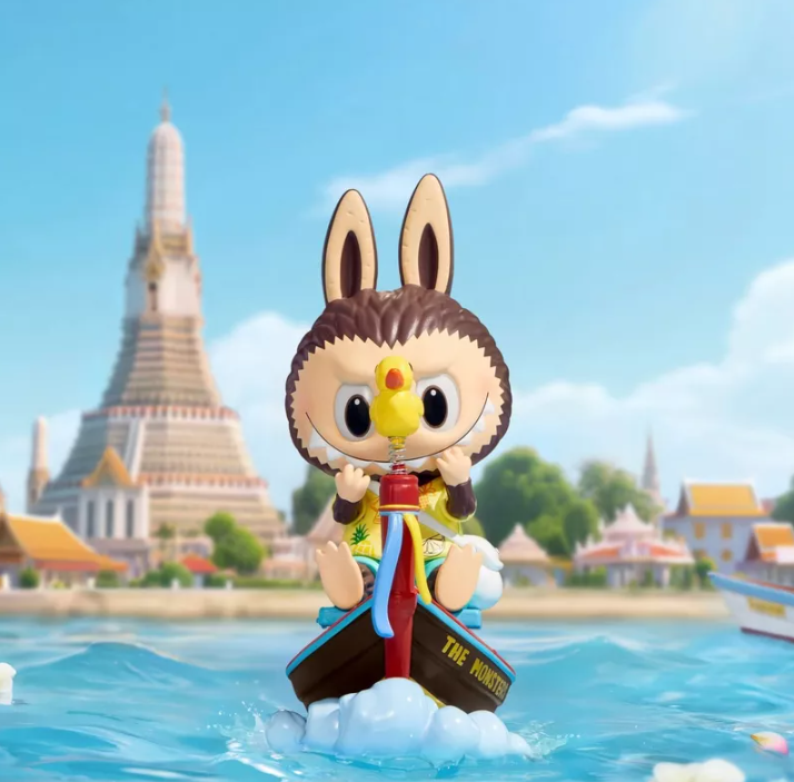 The Monsters Labubu Long-tail Boat Figure (Thailand Landmark Store Limited)