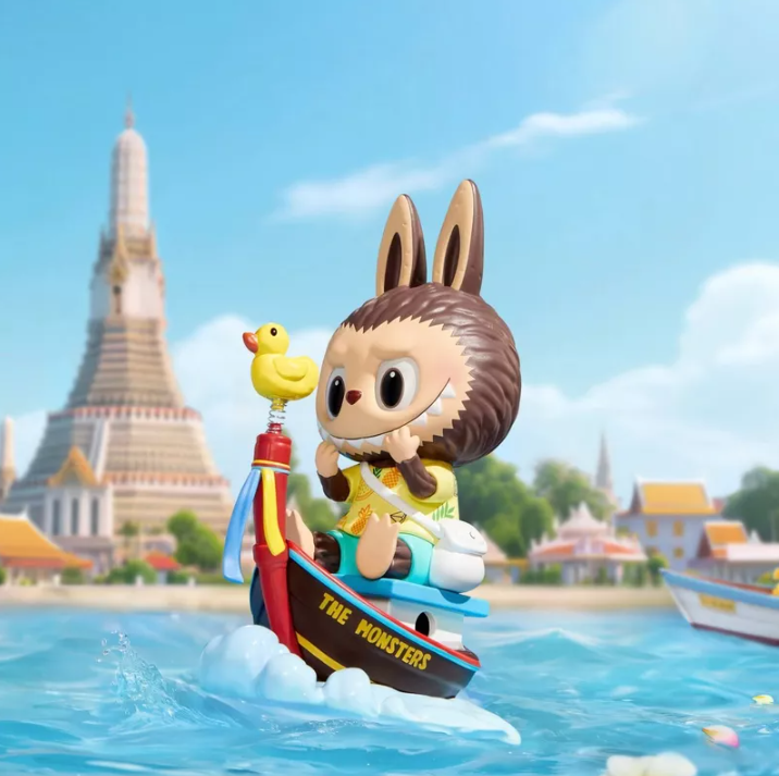 The Monsters Labubu Long-tail Boat Figure (Thailand Landmark Store Limited)