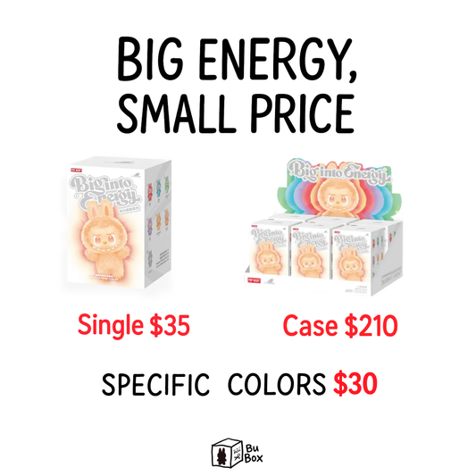 THE MONSTERS Labubu Big into Energy